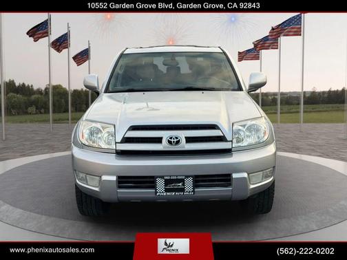 Silver 2003 Toyota 4Runner Sport