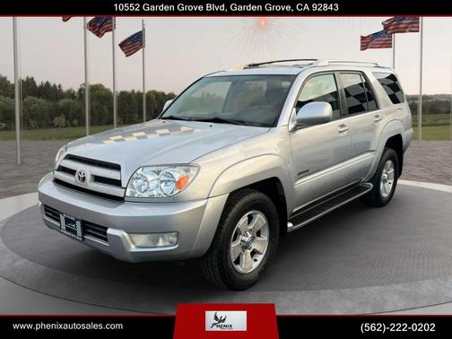 Silver 2003 Toyota 4Runner Sport