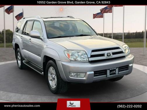 Silver 2003 Toyota 4Runner Sport