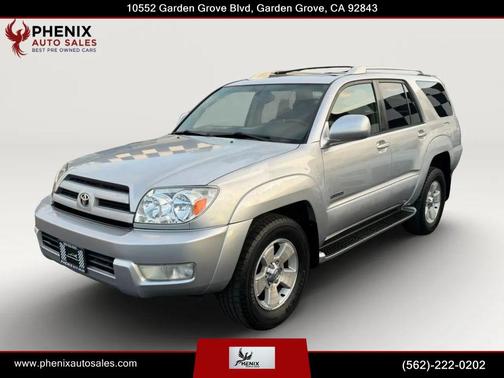 Silver 2003 Toyota 4Runner Sport