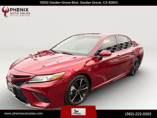 Ruby Flare Pearl 2018 Toyota Camry XSE
