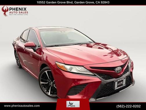 Ruby Flare Pearl 2018 Toyota Camry XSE