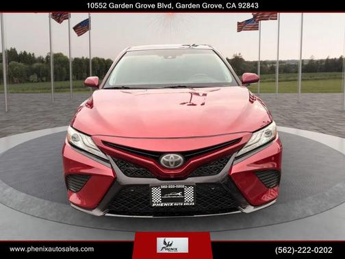 Ruby Flare Pearl 2018 Toyota Camry XSE