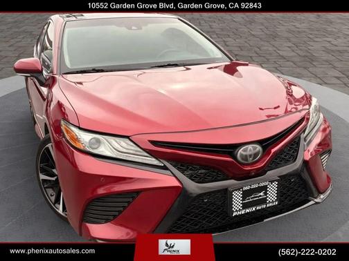 Ruby Flare Pearl 2018 Toyota Camry XSE