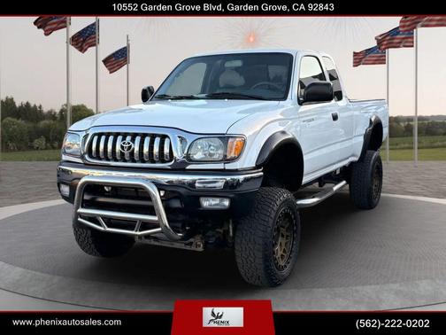 Super White 2003 Toyota Tacoma Xtracab