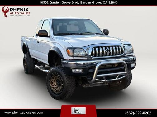 Super White 2003 Toyota Tacoma Xtracab