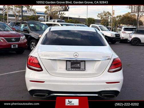 White 2019 Mercedes-Benz E-Class E 450 4MATIC