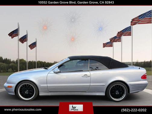 Brilliant Silver Metallic 2002 Mercedes-Benz CLK-Class 320 Cabriolet
