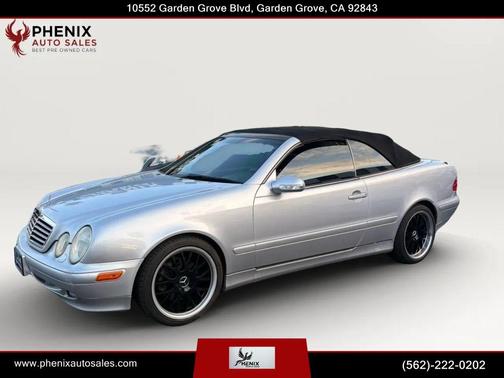 Brilliant Silver Metallic 2002 Mercedes-Benz CLK-Class 320 Cabriolet
