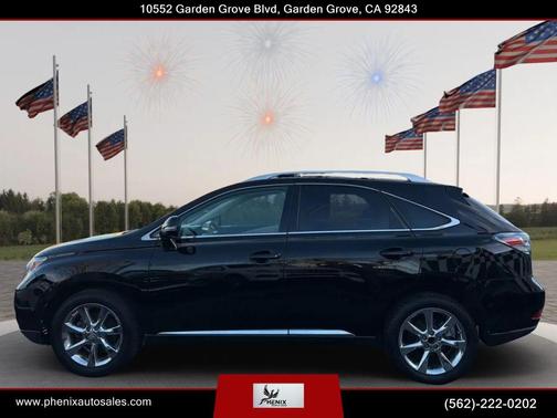 Black 2012 Lexus RX 350 Base