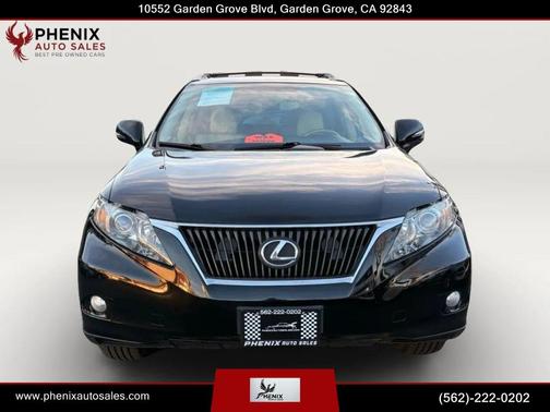Black 2012 Lexus RX 350 Base