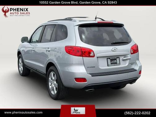 Silver 2009 Hyundai SANTA FE Limited
