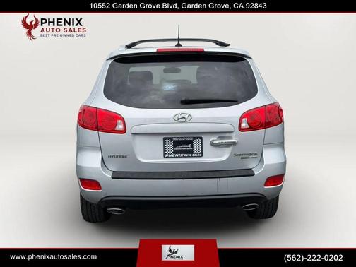 Silver 2009 Hyundai SANTA FE Limited