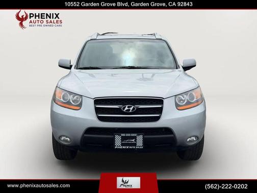 Silver 2009 Hyundai SANTA FE Limited