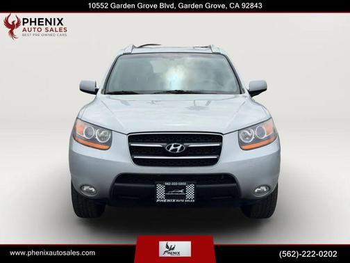 Silver 2009 Hyundai SANTA FE Limited