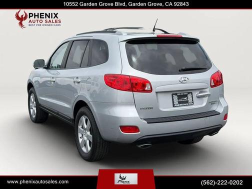 Silver 2009 Hyundai SANTA FE Limited