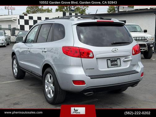 Silver 2009 Hyundai SANTA FE Limited