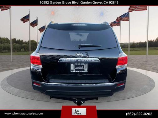 Black 2011 Toyota Highlander Limited