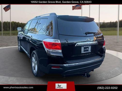 Black 2011 Toyota Highlander Limited