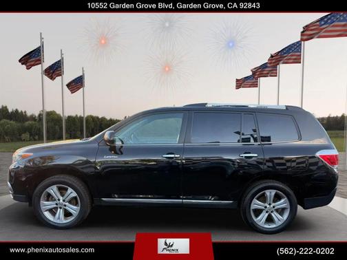 Black 2011 Toyota Highlander Limited