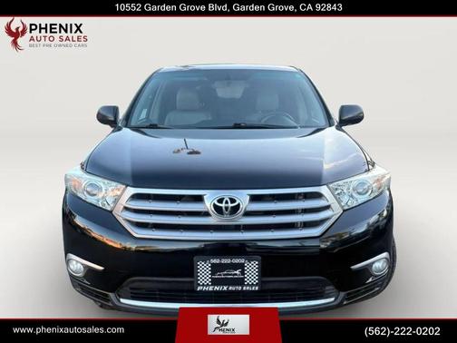 Black 2011 Toyota Highlander Limited
