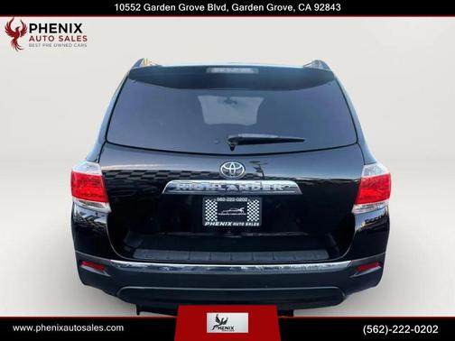 Black 2011 Toyota Highlander Limited