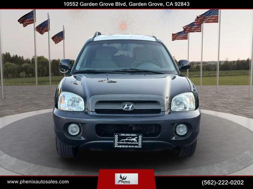 Black Obsidian/Cool Gray Cladding 2006 Hyundai SANTA FE GLS