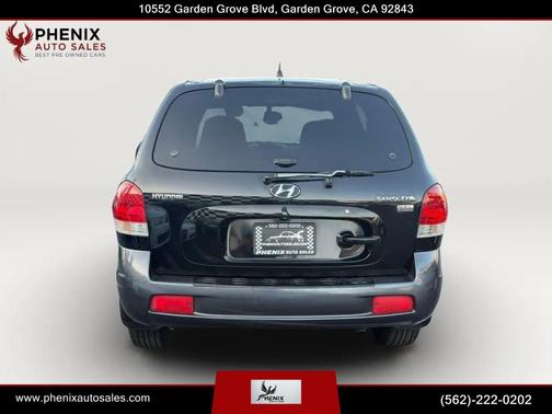 Black Obsidian/Cool Gray Cladding 2006 Hyundai SANTA FE GLS
