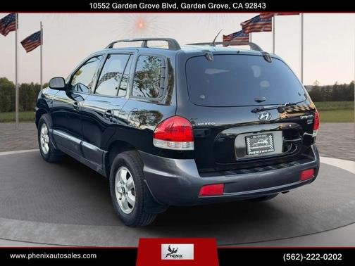 Black Obsidian/Cool Gray Cladding 2006 Hyundai SANTA FE GLS