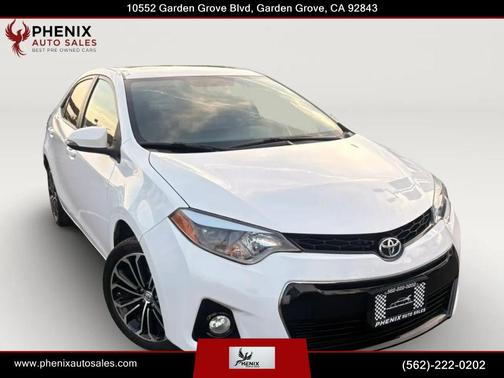 Super White 2014 Toyota Corolla L