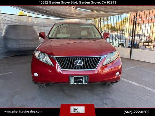 Matador Red Mica 2010 Lexus RX 350 Base