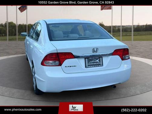 Taffeta White 2009 Honda Civic LX