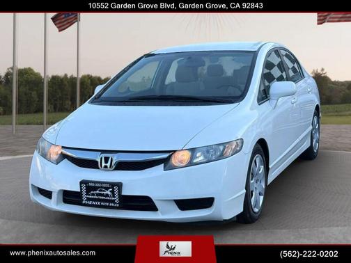 Taffeta White 2009 Honda Civic LX