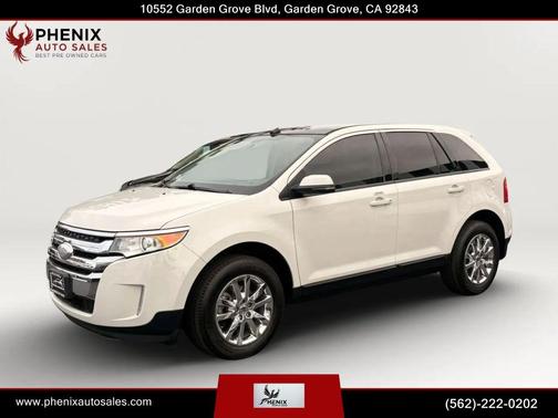 White 2012 Ford Edge SEL