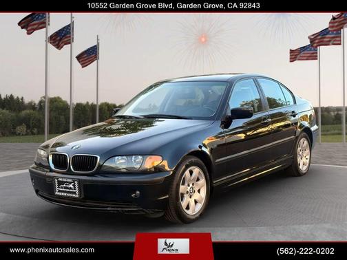 Black 2003 BMW 325 325i Sedan 4D