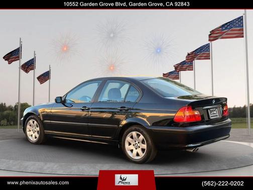 Black 2003 BMW 325 325i Sedan 4D