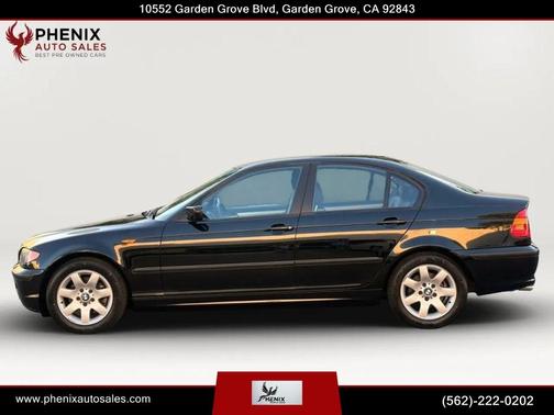 Black 2003 BMW 325 325i Sedan 4D