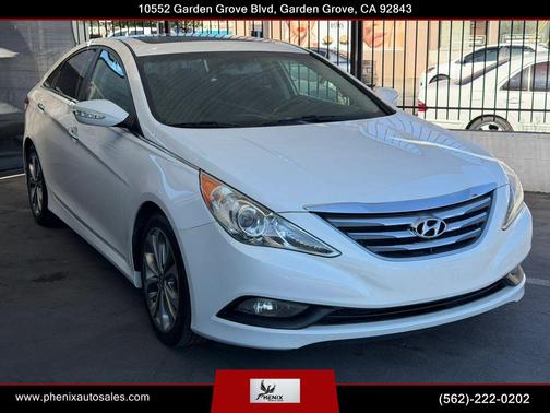 Pearl White 2014 Hyundai SONATA SE 2.0T