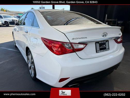 Pearl White 2014 Hyundai SONATA SE 2.0T