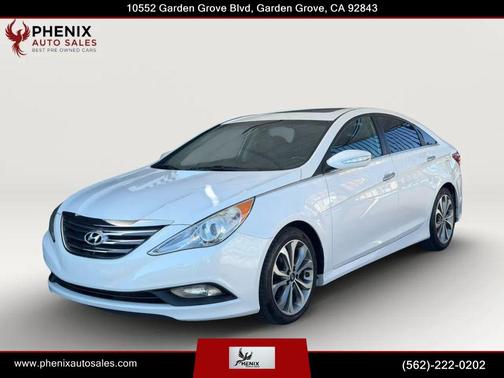 Pearl White 2014 Hyundai SONATA SE 2.0T