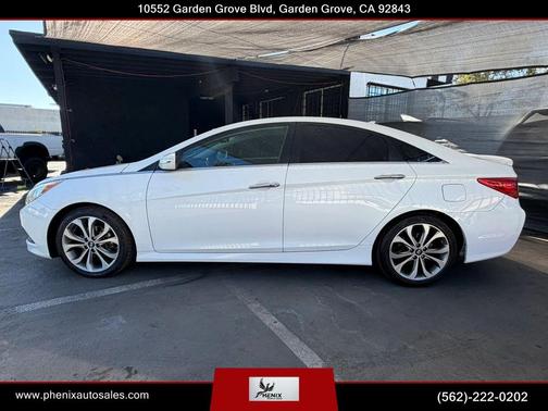 Pearl White 2014 Hyundai SONATA SE 2.0T