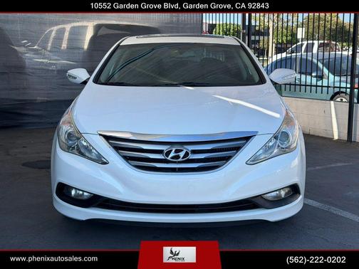 Pearl White 2014 Hyundai SONATA SE 2.0T