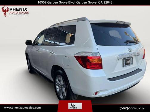 Blizzard Pearl 2010 Toyota Highlander Limited
