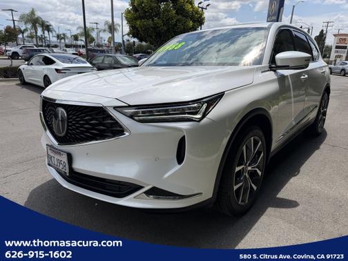 Platinum White Pearl 2024 Acura MDX