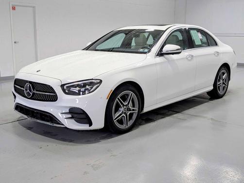 Polar White 2023 Mercedes-Benz E-Class E 450 4MATIC