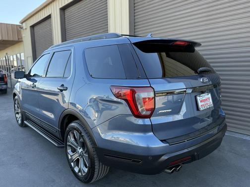 Blue Metallic 2018 Ford Explorer Sport