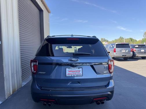 Blue Metallic 2018 Ford Explorer Sport