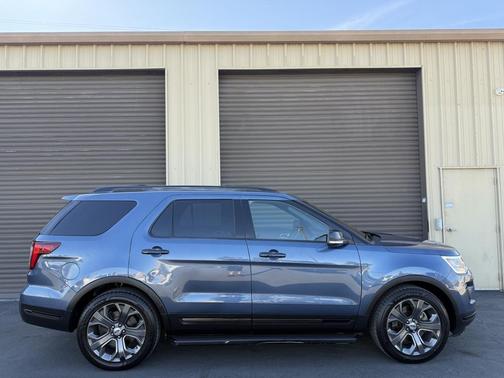 Blue Metallic 2018 Ford Explorer Sport