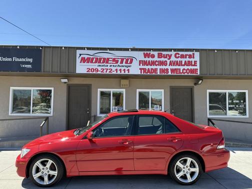 Absolutely Red 2002 Lexus IS 300 Base