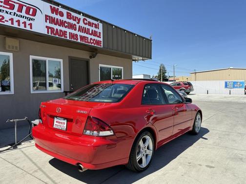 Absolutely Red 2002 Lexus IS 300 Base